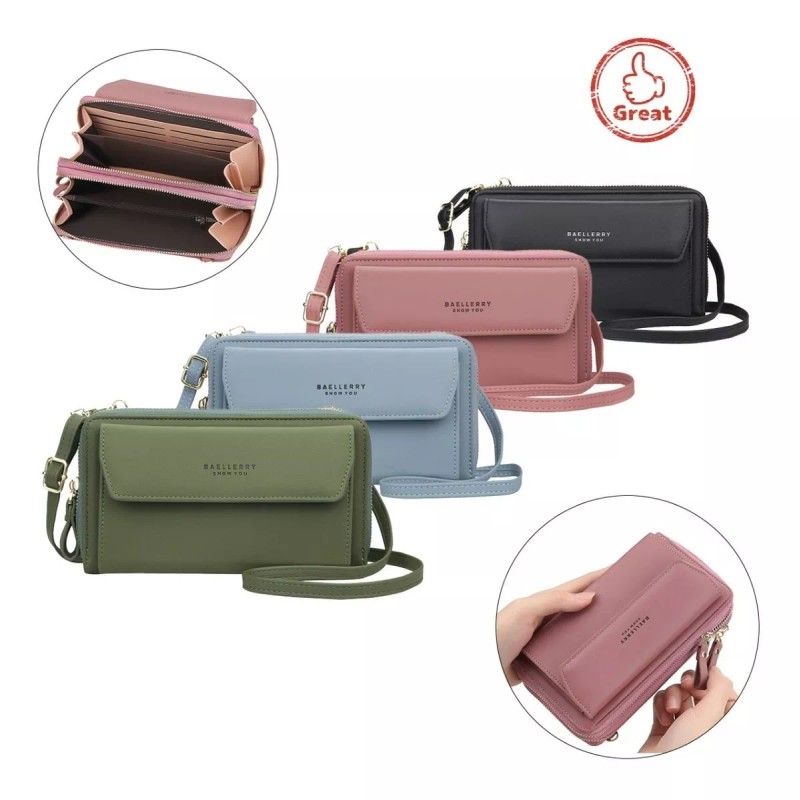 Atla Bandolera Bolsos De Mano Y Hombro Cartera Móvil Cuero