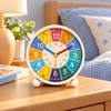 Kids Analog Alarm Clock for Learning Time – Easy-to-Read Desktop
