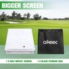 aikeec Golf Simulator Impact Screen: Ultra Clear Golf Impact Screen