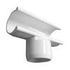 Side Saddle Tee - 1 inch PVC Side Snap On