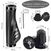 APOMOONS Bicycle Grips Set, 1 Pair Handlebar Grips Bicycle, Bicycle
