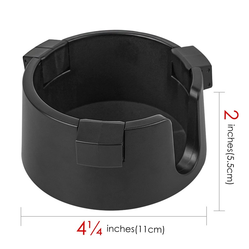 Adorila Anti-Spill Cup Holder, Adjustable Inner Diameter Drink Coaster with
