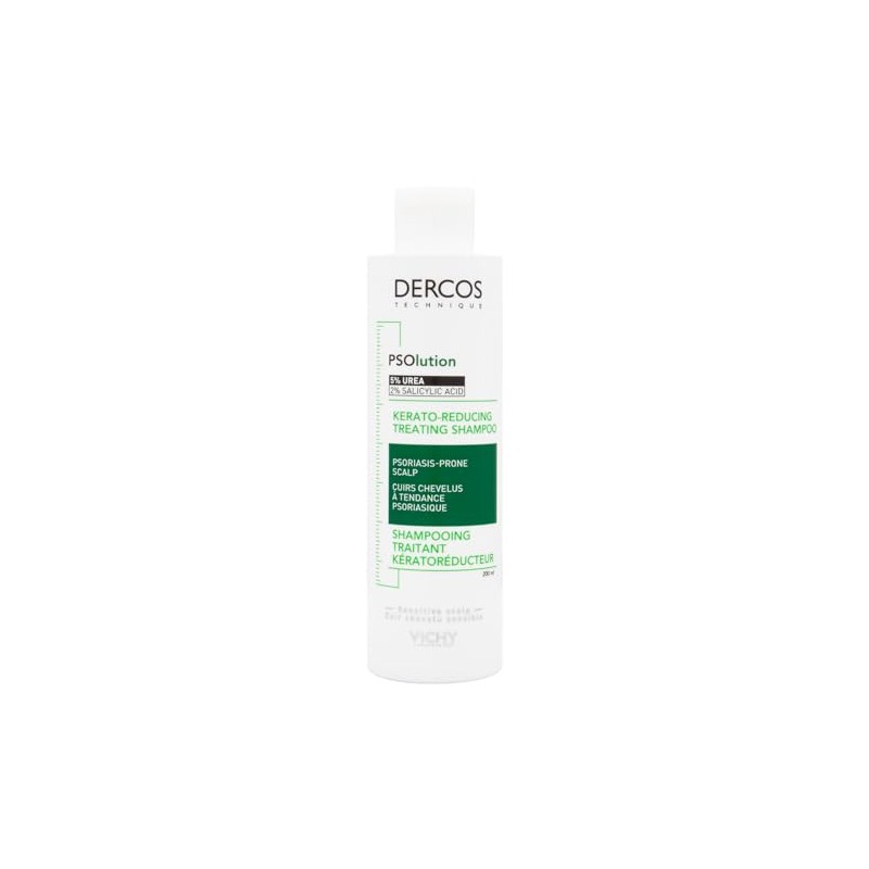Dercos Psolution Shampoo de Tratamiento Kera Reconstructor para Piel Cabelluda