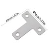 TAODAN 20PCS 40x40mm Joint Fastener Furniture Repair Support Bracket Repair
