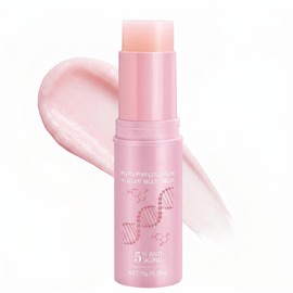 New PDRN Pink Collagen Volume Multi Balm Stick – Hydrates & Smooths Dryness for Under-Eyes, Neck, Lips & Face, Helps Support a Smooth, Even Look for Daily Care – Travel-Friendly, 1 Pack