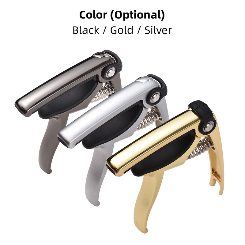 4-in-1 Guitar Capo Quick Change Capo Capo Function Starting Nail
