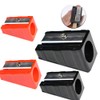WEKOIL Pencil Sharpener Metal Blade Carpenter Pencil Sharpener Jumbo Crayon