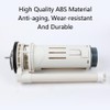 Toilet Dual Flush Valve, Push Drain Valve Toilet Replacement Part