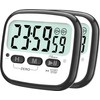 AyayaBoss 2-Pack Magnetic Kitchen Timers for Cooking, Digital Stop Watch