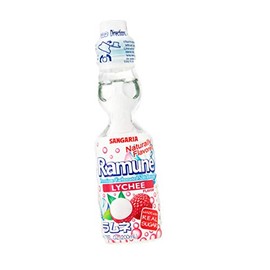 Ramune Japanese Marble Soda Choose your flavor (Lychee)