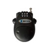 MicroClean Micro Sicherheitsschloss für Scooter und Kickboards, Schwarz