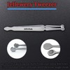 AAProTools Bead Ball Holding Tweezers 4 1/2 Piercing Tool
