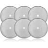 6 Pack 2.55inches Cafetiere Mesh Coffee Press Filter Mesh Replacement Stainless Steel Cafetiere Filter Mesh for Cafetiere 12 OZ (2.55inch / 350ml / 12oz)