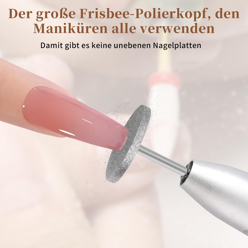 Sanding Disc Nail Drill Bits, Nail Bits for Nail Drills