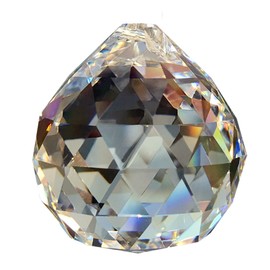 Brilliance Crystal Ball Crystal Clear Lead Crystal for Hanging No. 701-70 mm