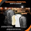 COMFORTGUARD Black Edition Professional Work Knee Pads with Heavy-Duty Foam