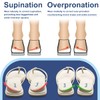 Urwalk 3 Layers Adjustable Supination & Over-Pronation Corrective Shoe Inserts,