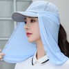 Outdoor Hiking UV Protection Mesh Sports Face Mask Cooling Pink