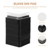 EXCEART 10pcs Blank Ink Pad Stamp Pads Scrapbooking Ink Pads