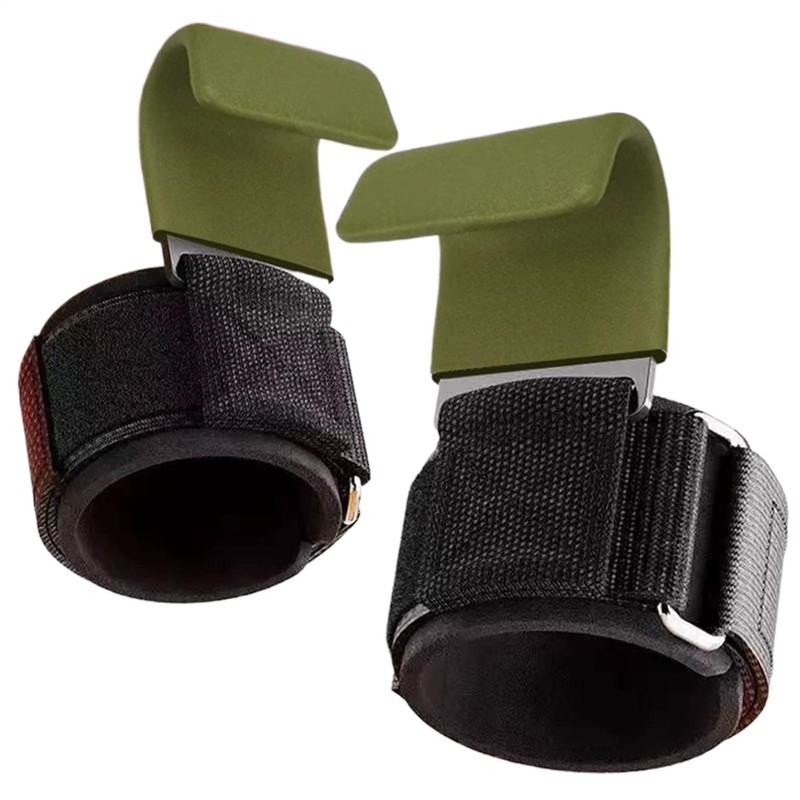 Wrist Straps for Weightlifting - Hand Grips Deadlift Hook -