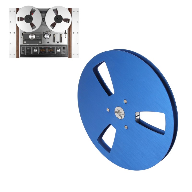 1/4 7 Inch Empty Reel Aluminum Alloy Universal 3 Open