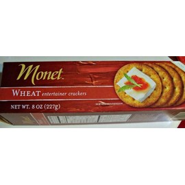 Elegant Wheat Crackers - 8oz by Monet.