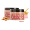 2 Piezas De Exfoliante Corporal Hidratante Almendra Y Miel