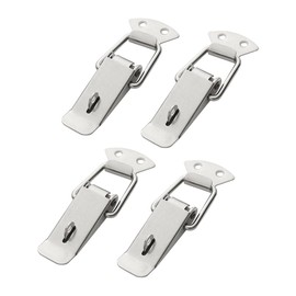 Stainless Steel Spring Toggle Latch Wooden Box Toolbox Draw Latch Industrial Luggage Hardware Buckle