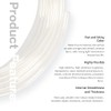 CGELE Pneumatic Tubing Clear PU Air hose Pipe Tube Kit
