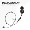 Hoypeyfiy 7T4Z2C190B ABS Wheel Speed Sensor (Rear Right Passenger Side),