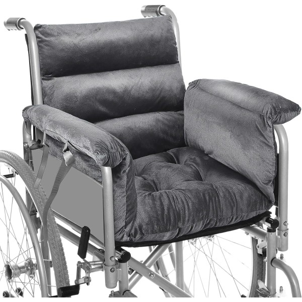 No Brand Suzile Wheelchair Cushion Wheelchair Seat Cushion with Strap