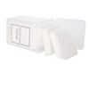 Set Almohadilla De Algodón Para Uñas Manicura De Papel Esmalte