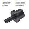 sourcing map PVC Pipe Fitting 8mm Barbed x 20mm OD