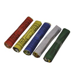 Dharma Store - Tibetan Buddhist Prayer Flags for luck, happiness, longevity and prosperity - Pack of 50