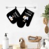 FIicy Memaw Gifts Oven Mitts and Pot Holders Sets, Gifts