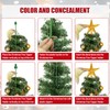 2 Pcs Christmas Tree Topper Holder, Plastic Tree Topper Base