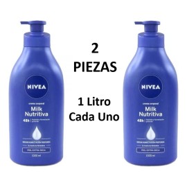 Nivea Crema Corporal Milk Nutritiva Aceite Almendra 2 Litros