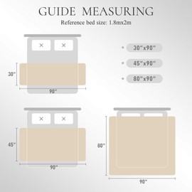 Waterproof Dog Bed Cover - Couch Cover for Pet Anti-Slip Cat Mat Pet Pad Blanket for Sofa Chair Recliner Bed Furniture Protrctor