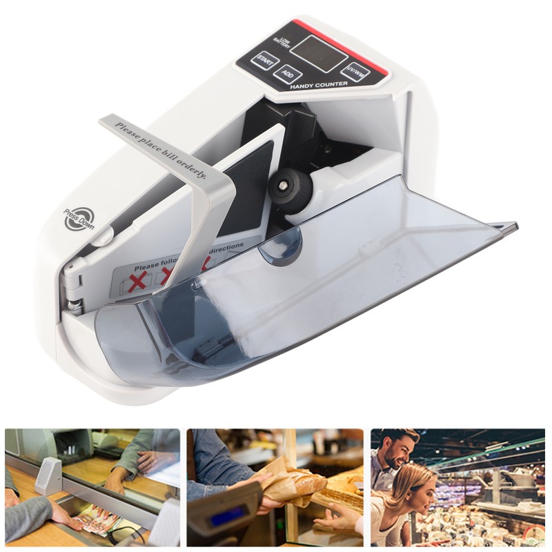 Currency Counter Portable Handheld Mini Small WearResisting Cash Counting Machine