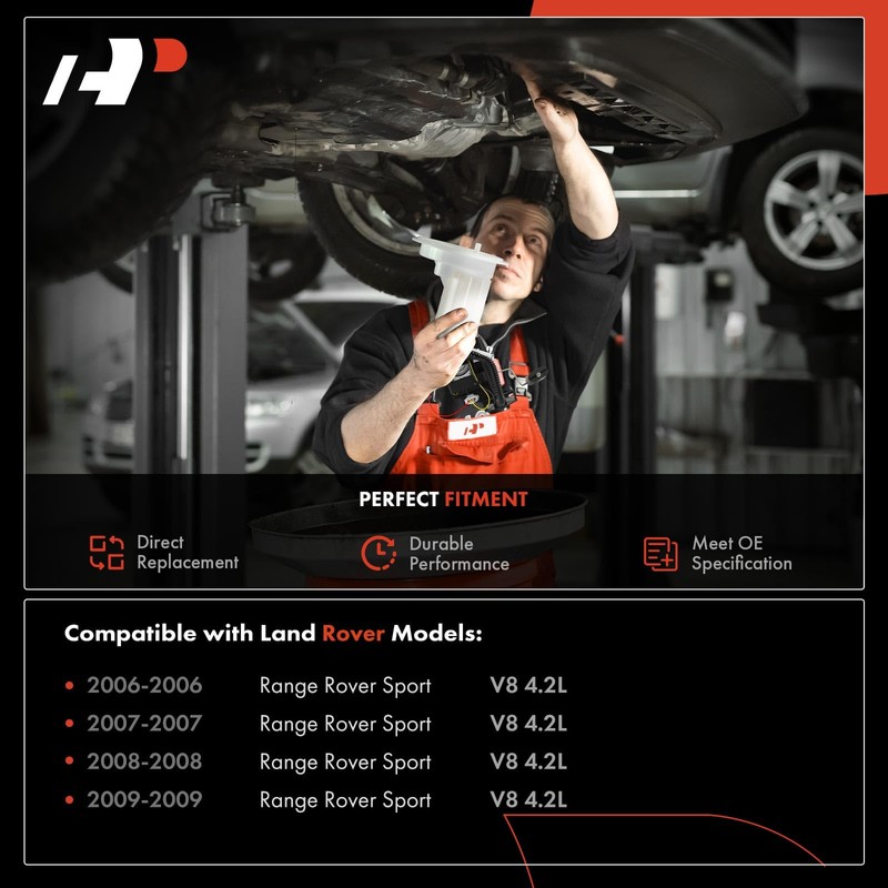 A-Premium Fuel Filter Assembly Compatible with Land Rover Range Rover