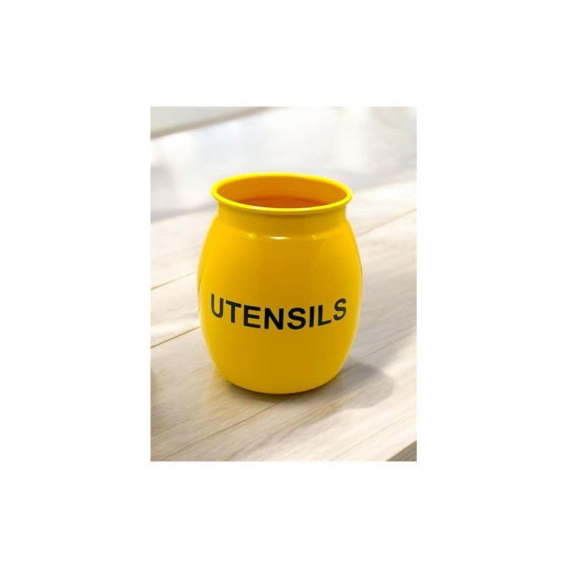 Nobel Barrel Shaped Utensil Holder & Organiser, Sturdy Cutlery Holder