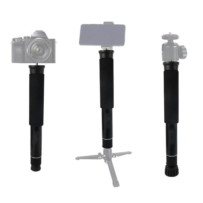 Camera Monopod, Photography Monopod, Travel Monopod with Carry Bag, 1/4