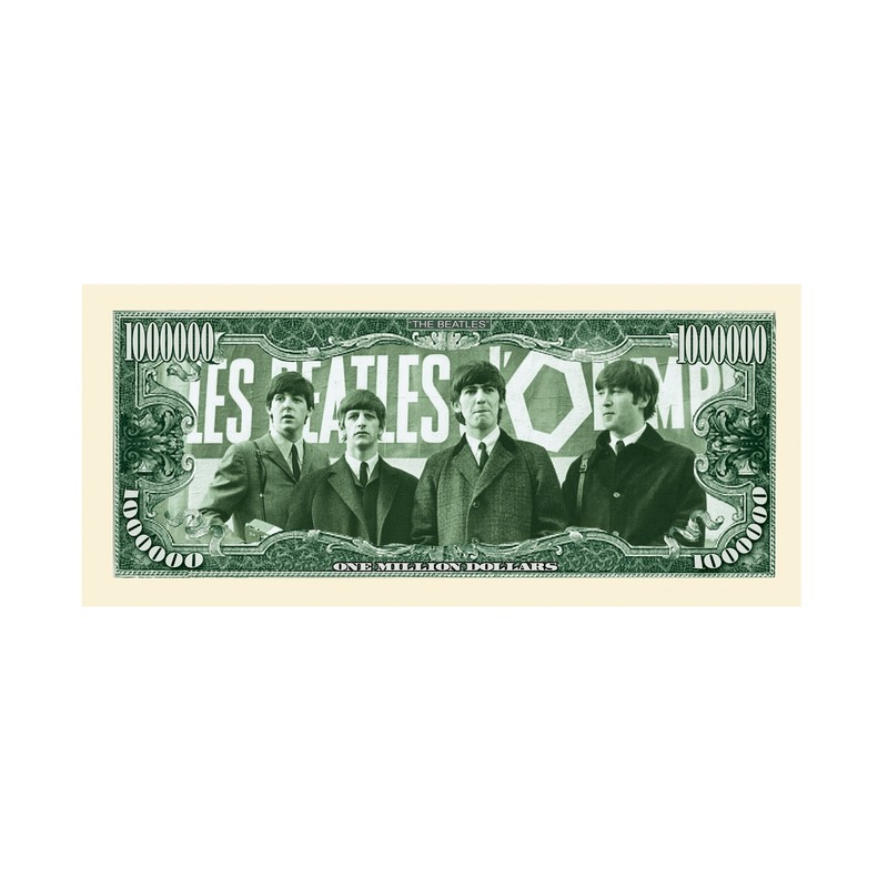 American Art Classics George Harrison Million Dollar Bill in Currency