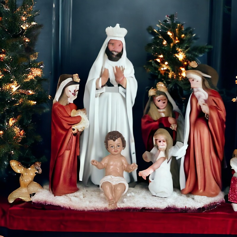 Venerare 10-Inch Baby Jesus for Christmas Nativity | Infnat Jesus