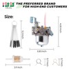 10L0L Carburetor Kit for EZGO Marathon 2-stroke Gas 1980-1987, Replace