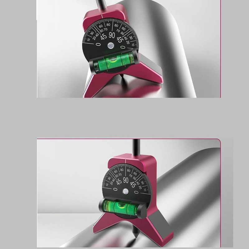 Pipe Center Finder Tool, Magnetic Centring Stamp, Rotating Center, Safe