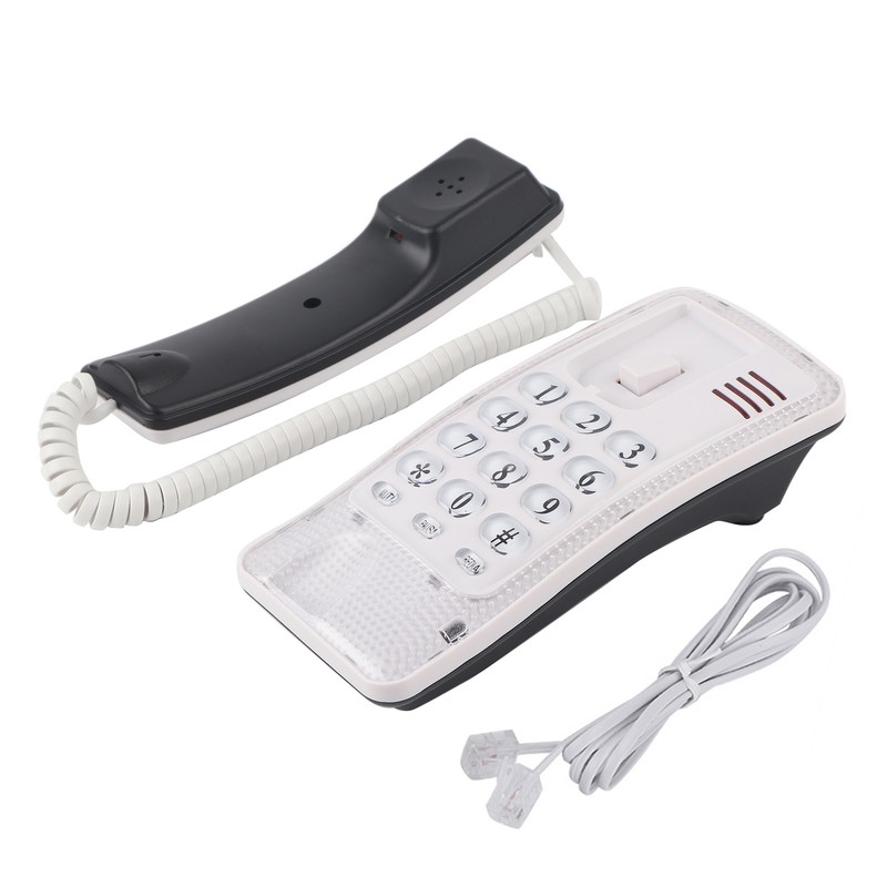 Wall Mount Landline Telephone Extension No Caller ID Home Phone