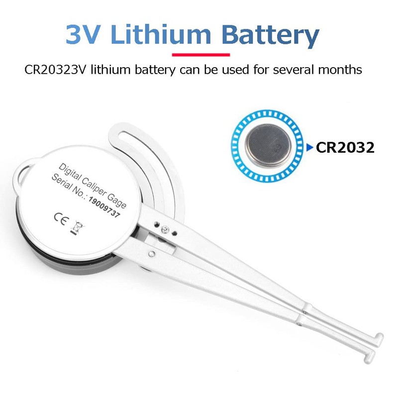 Internal Diameter Caliper, 0.01mm High Accuracy Inner Diameter Electronic Caliper