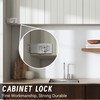 Hasp Lockable, Safety Hasp with Lock, 4 Inch Stainless Steel
