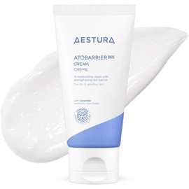 AESTURA ATOBARRIER 365 Cream with Ceramide – 100-Hour Long-Lasting Hydrating Face Moisturizer for Dry & Sensitive Skin – Skin Barrier Repair, Hypoallergenic & Cruelty-Free – 2.7 Fl Oz (45ml)